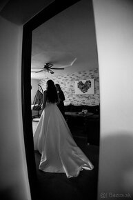Svadobné šaty s rukávmi - 10