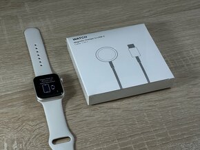 NOVÉ Apple Watch SE 40 mm GPS Silver Aluminium + ZÁRUKA - 10