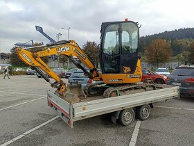 JCB 8025,bager, výkopové práce,minibager UNC - 10