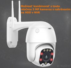 Kamerový systém HISEEU 4x IP kamera 5MP+8ch rekordér LAN POE - 10