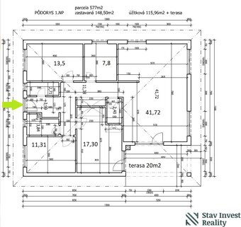 Kvalitný 4-izbový bungalov, teprlné čerpadlo, Senec - 10