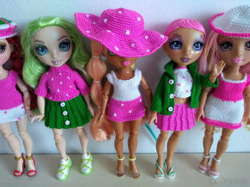 Šaty pre bábiky Rainbow high barbie overal - 10