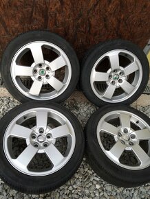 Predám Org. ALU KOLA ŠKODA 5x100 R16 - 10