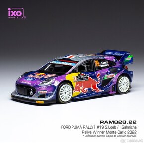 Modely Ford Puma Rally1 1:43 IXO - 10