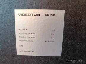 VIDEOTON DC2580...250mm basak - 10