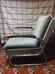 Retro a starožitný nábytok - 2 kreslá Thonet a knižnica - 10