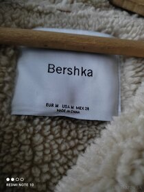 BERSHKA -bunda s dvojitou textúrou-38,40 - 10