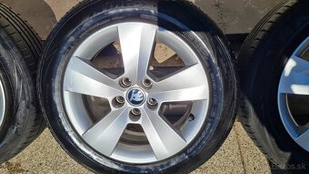 R15 5x100 škoda matone + 185/60R15 letne - 10