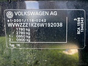 VW Golf V 2006 1.4 - 10