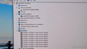 Multimediálny PC - i7-4790, IntelHD, SSD, 16G RAM, W10 - 10