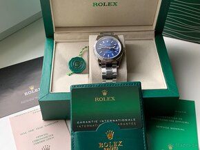 Rolex Datejust Blue Motif, Nové, 40mm - 10