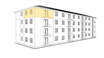 3 izbový byt  (71 m²) A403 na III. poschodí v NOVOSTAVBE, Ko - 10