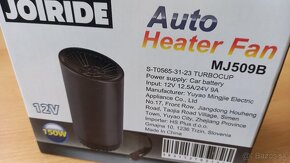 Predám ventilátor - fén do auta - 10