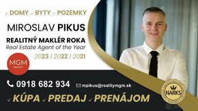 Predaj EXKLUZÍVNE Slnečný stavebný pozemok 1.226 m2, pr - 10