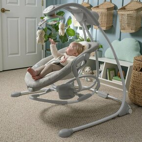 Ingenuity InLighten 2-in-1 Baby Swing & Rocker - 10