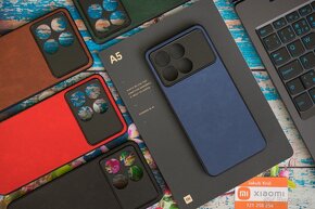 Puzdrá s koženkovým chrbtom pre Xiaomi / Redmi / Poco - 10