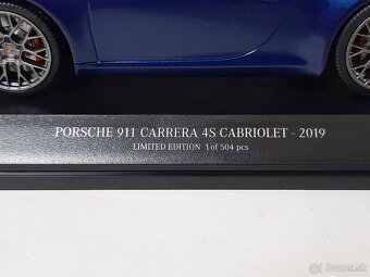 1:18 -Porsche 911 Carrera 4S Cabrio (2019) -Minichamps- 1:18 - 10