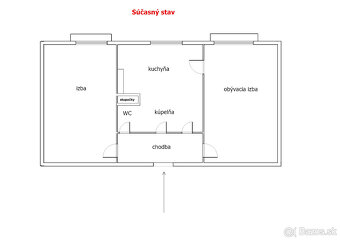 Tehlový 2 izbový byt s lodžiou v Tr. Tepliciach - 10