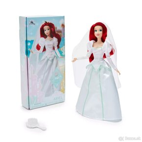 Ariel bábika svadobné šaty, original DISNEY classic doll - 10