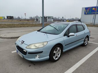 Predám Peugeot 407 sw 1,8  benzín ( +1 rok plyn ) r.v.- 2005 - 10