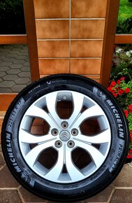 alu R17 5x108, senzory, pneu 225/55, orig. Citroen C5 - 10