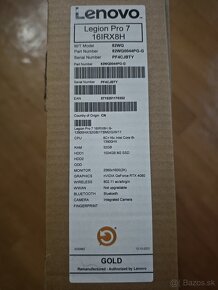 Lenovo Legion Pro 7 16IRX8H RTX4080 - 10