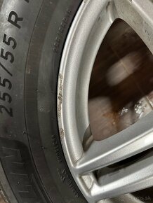 Zimná sada 255/55 r18 Michelin, disky Mercedes ML, 5x112 - 10