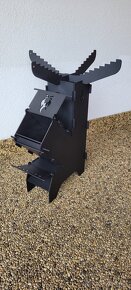 Raketova pec,záhradný gril,rocket stove. - 10