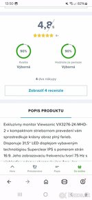 NA PREDAJ 34 palcový monitor v 100% stave s komplet balením - 10