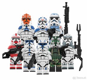 Rôzne figúrky Star Wars 2 (8ks) typ lego - nové - 10