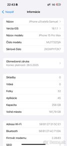 iPhone 15 Pro Max 256GB ČIERNY TITÁN - 10