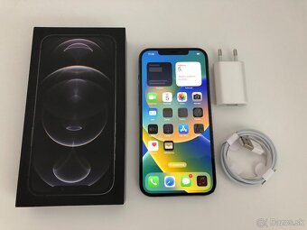 apple iphone 12 PRO MAX 128gb Space Black / Batéria 88% - 10