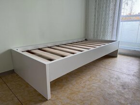 Predám kvalitné a pevné Válendy 90x200cm BIELE -NOVE - 10