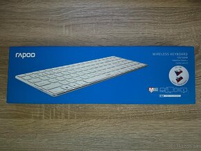 Bezdrôtová klávesnica Rapoo Wireless Keyboard E9100,White,C - 10