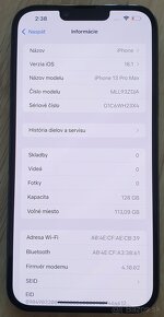 nádherný zachovalý iPhone 13 PRO MAX 128GB 100%batt - 10