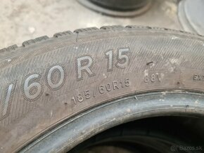 185/60r15 celoročné 4 ks MICHELIN dezén 6,7-6,3 mm - 10