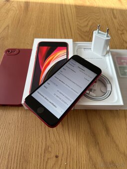 iPhone SE 2020 64 gb Red - komplet príslušenstvo, záruka - 10