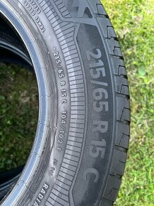 215/65 r15C letné COTINENTAL 104/102T 2+2 ks - 10