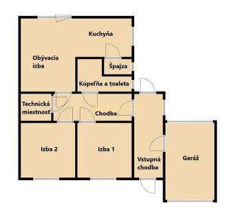 3 izbový rodinný dom na Kopánke, Trnava - 10