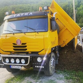 Preprava materiálu, Tatra 815, Hydraulická ruka - 10