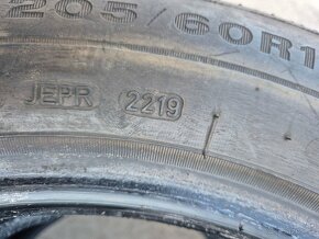 205/60 r16 96H zimné 4 ks DUNLOP dezén 8,8-8,7 mm - 10