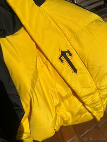 Trapstar Decoded - Arch Hooded Puffer Jacket Black Yellow - 10