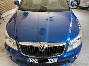 ŠKODA OCTAVIA 2 RS DSG 2,0 tdi 125 kw Race Blue WEBASTO - 10