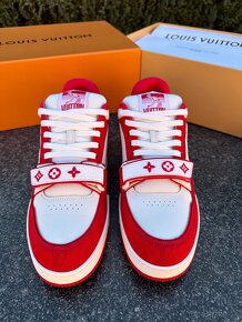 Louis Vuitton tenisky RED Komplet balenie - 10