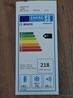 Vstavaná kombinovaná chladnička s mrazničkou - 10