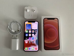 apple iphone 12 128gb Red / Batéria 100% - 10