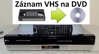 LG DVD rekordér /VHS videorekordér LG Silva schneider Pošt - 10