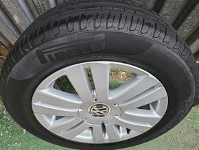 Originálna letná sada VW . 5x112 r16 + Pirelli 215/55 r16 - 10