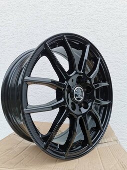 #35 Škoda, Vw alu disky 7x17 5x112 ET40 IT Wheels Kira - 10