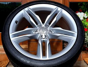 alu R19 5x112, letné pneu 255/35, orig. Audi A5, TOP - 10